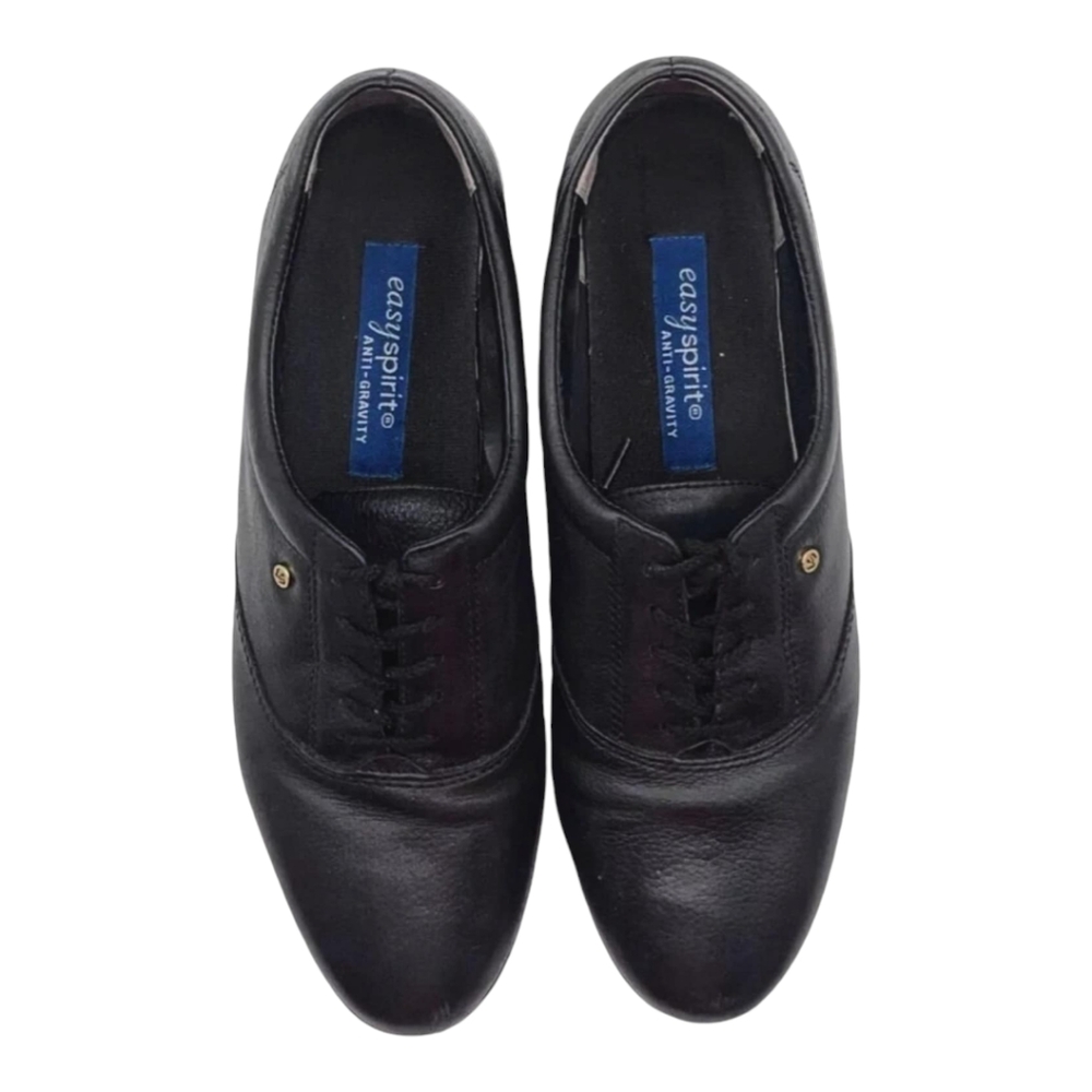 Easy Spirit Anti Gravity Lace Up Black Athletic Shoe US Size 9.5
